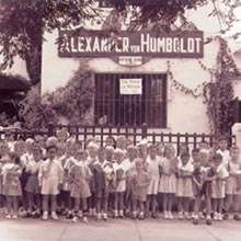 1952: Primera Primaria después de la guerra. Miraflores, avenida Larco 565